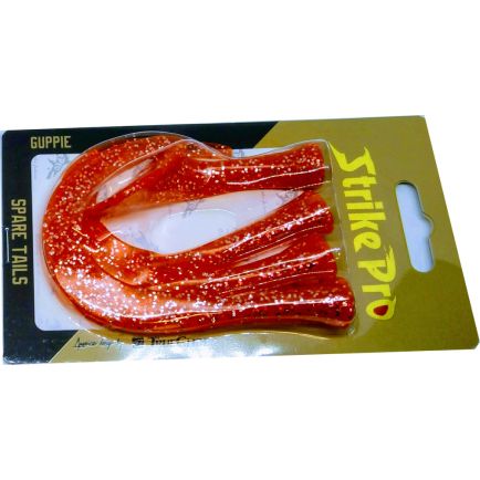 Strike Pro Guppie 13.5cm/120g spare tails ORG 4pcs