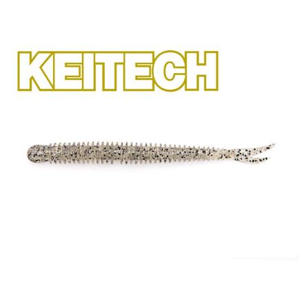Keitech 3" Live Impact Silver Shad 8cm/2g/12pcs