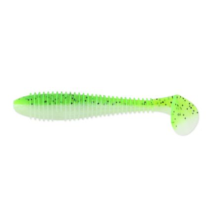 Keitech 4.8" FAT Swing Impact Chartreuse Pepper Shad 12cm/13g/5pcs