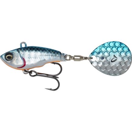 Savage Gear Fat Tail Spin Blue Silver 5.5cm/9g