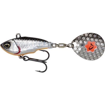 Savage Gear Fat Tail Spin Dirty Silver 8cm/24g
