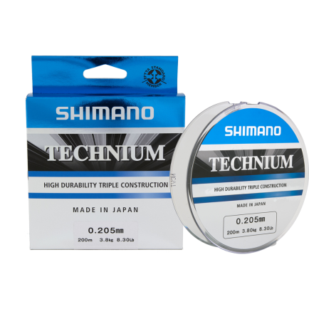 Shimano Technium Grey 0.20mm/3.80kg/200m