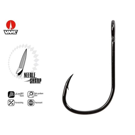 VMC Single Hooks for Spinners and Jigs #8/10pcs