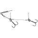 Savage Gear 1x7 Titanium Corkscrew Stinger 2x#2/0 /13cm/23kg/1pz