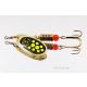 Mepps Black Fury Chartreuse Dot / Gold Nr 3 / 6,5g