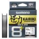 Shimano Kairiki 8+ Grey 0.13mm/8.3kg/150m