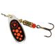 Mepps Black Fury Orange Dot / Silver #3 / 6.5g