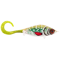 Strike Pro Guppie Glitter Pike - Green/Gold Glitter 13.5cm/120g