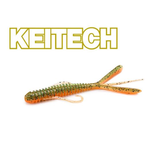 Keitech 3 Hog Impact Fire Tiger 7cm/1g/12pcs 