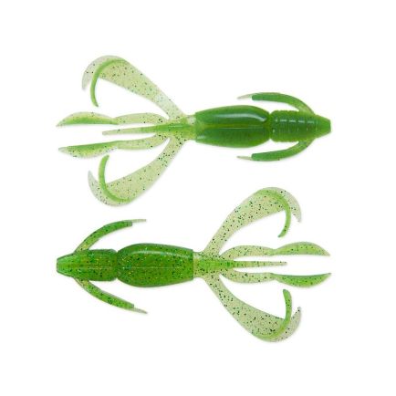 Keitech 2.8" Crazy Flapper Lime / Chartreuse vobleris 7cm/3.5g/8vnt