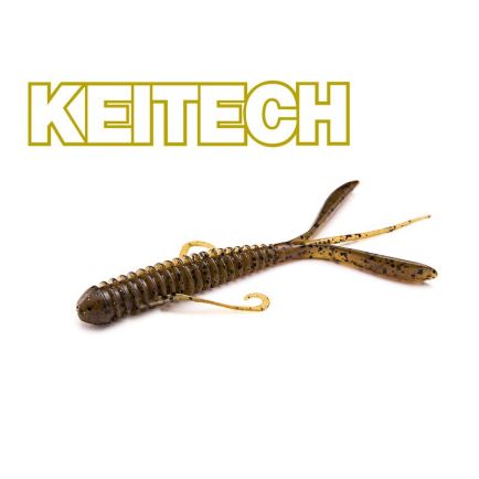 Keitech vobleris „Hog Impact Green Pumpkin“ 7 cm/1 g/12 vnt