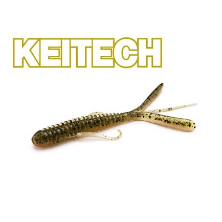 Keitech 3" Hog Impact Green Weenie vobleris 7 cm/1 g/12 vnt