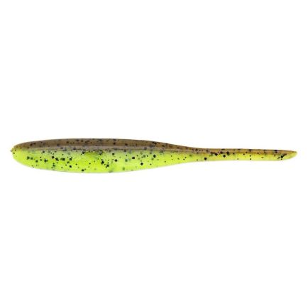 Keitech 5" Shad Impact Green Pumpkin / Chartreuse vobleris 12,5 cm/7 g/6 vnt