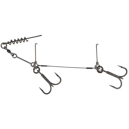 Savage Gear 1x7 Titanium Corkscrew Stinger 2x#2/0 /13cm/23kg/1pc