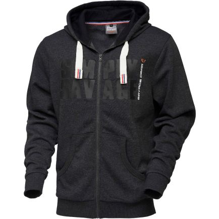 Savage Gear Simply Savage Raw Zip Hoodie size S