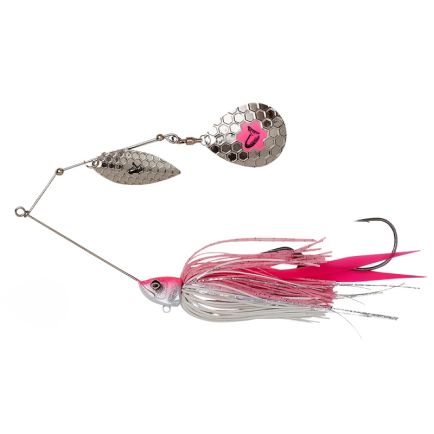 Savage Gear Da 'Bush Spinnerbait masalas rožinis sidabrinis 21cm/55g