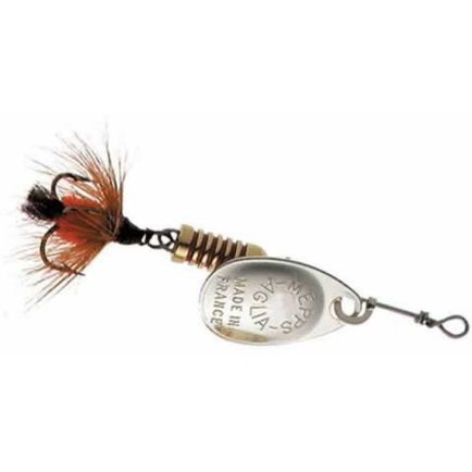 Mepps Aglia Mouche Silver/Red Tail #2 / 4.6g
