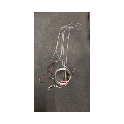 Atora Round Fish Rig 0061/#4/hovedline 0,6 mm/grenline 0,45 mm/150 cm