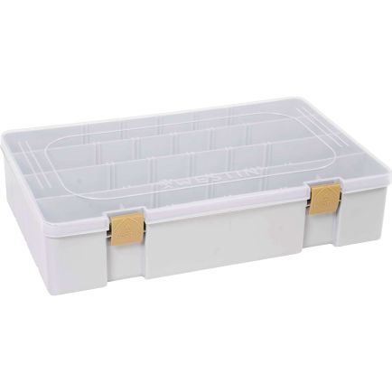 Westin W3 Tackle Box Grey/Clear 36 x 22.5 x 8cm