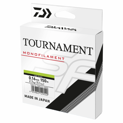 DAIWA Tournament SF monofilamentinis valas, žalias, skaidrus, 0,20 mm/3,50 kg/150 m