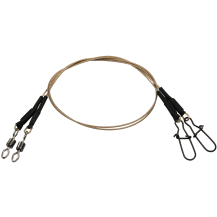 DAM Coated Core49 Spin Leader #10/30cm/7kg/2pcs