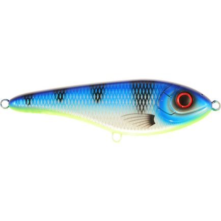 Strike Pro Buster Jerk Shallow Runner“ masalinė masala C390F vandenyno mėlyna 15 cm/64,5 g
