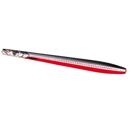 Savage Gear Valas Thru Sandeel Nail Black Red 10cm/16g