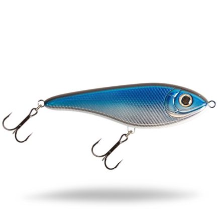 Strike Pro Buster Jerk Shallow Runner 114E Blue Chrome 15cm/64.5g
