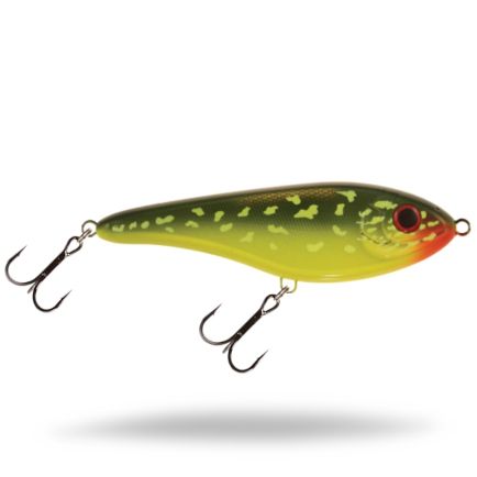 Strike Pro Buster Jerk Shallow Runner C202 Hot Pike 15cm/64.5g
