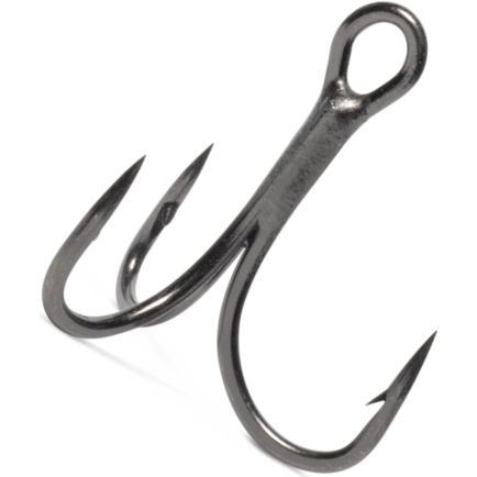 VMC 2x-Strong Inline Treble 7554 Black Nickel #6 /5pcs