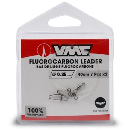 VMC Fluorocarbon Leader 0.68mm/27.5cm/2pcs