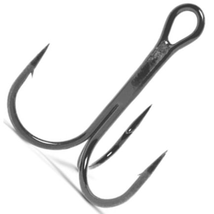 VMC Vanadium Round Treble 8540 Black Nickel #2 /10pcs