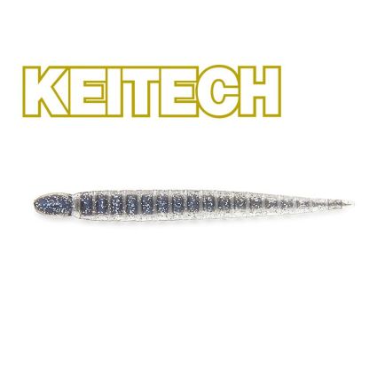 Keitech 3" Custom Leech Pro Blue Shiner  8cm/1g/10pcs