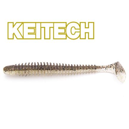 Keitech 4.5" Swing Impact Gold Flash Minnow 12cm/9g/6pcs