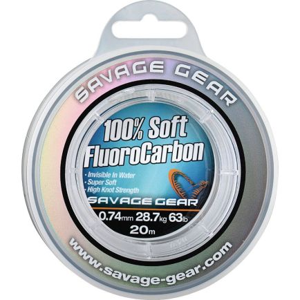 Savage Gear 100% Soft Fluorocarbon 0.49mm/15.2kg/35m