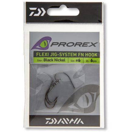 Daiwa Prorex Flexi Jig-System FN Hook #1/6pcs