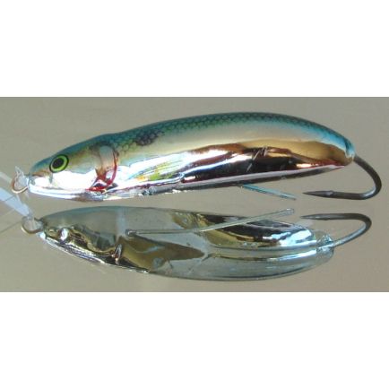 Vintage Mercury Minnow Fishing Lure 3” Three Hook Soft Pearl 