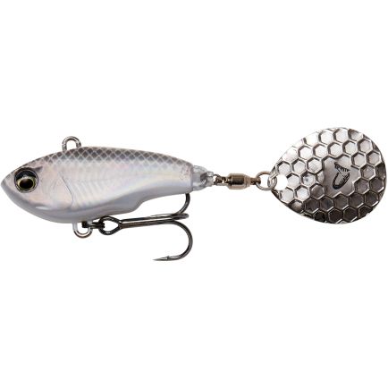 Savage Gear Fat Tail Spin White Silver 6.5cm/16g