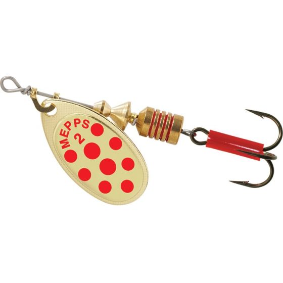 Mepps Aglia gold/red Spinner 