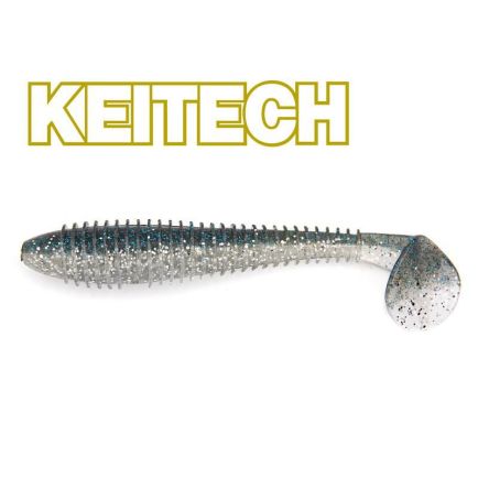 Keitech 5.8" FAT Swing Impact Hasu (Silver Shiner) 14cm/23g/4pcs