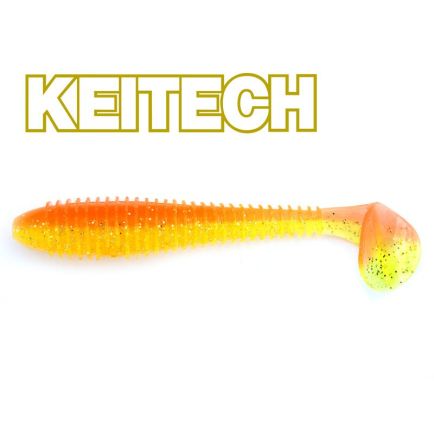 Keitech 5.8" FAT Swing Impact Orange Shiner 14cm/23g/4pcs