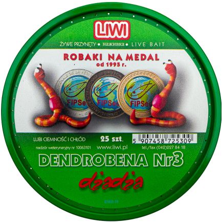 Liwi Dendrobena kompostiussid nr3/25tk
