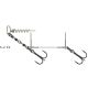 Savage Gear Spin Rig #1/0 /13cm/0.70mm/2pcs