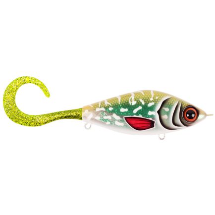 Strike Pro Guppie Downsize Glitter Pike Green/Gold Glitter 9cm/36g