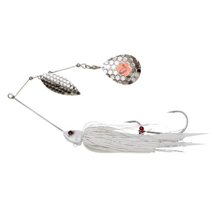 Savage Gear Da 'Bush Spinnerbait White Silver 21cm/55g