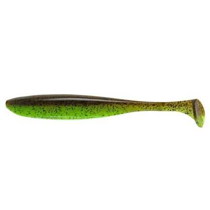 Keitech 8" Easy Shiner Green Pumpkin / Chartreuse 20cm/42g/2pcs