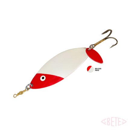 Bete Krokodil 031-RPL Pearl White/Red 8cm/23g