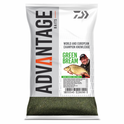 Daiwa Advantage Groundbait Mix Green Bream 1kg