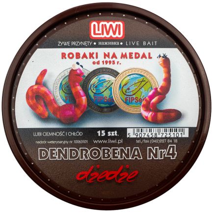 Liwi Dendrobena kompostiussid nr4/15tk