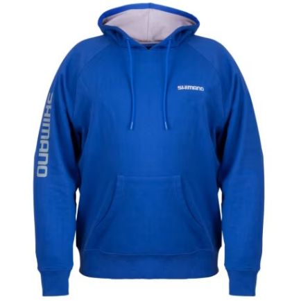 Shimano Pull Over Hoodie Blue #XL